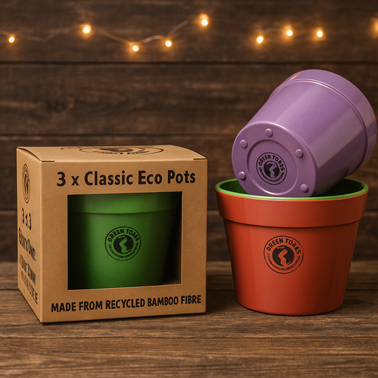 13cm Classic Pot Rainbow Set