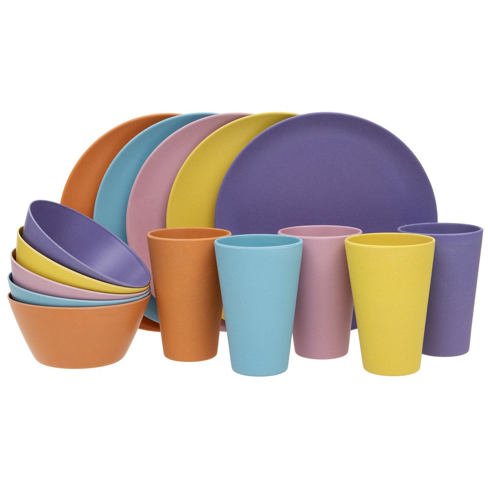 Recycled Picnicware Rainbow Sets